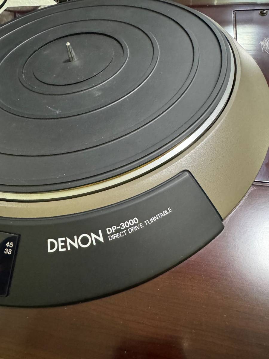 DENON ターンテーブル DP-3000 キャビネット DK-110_画像2