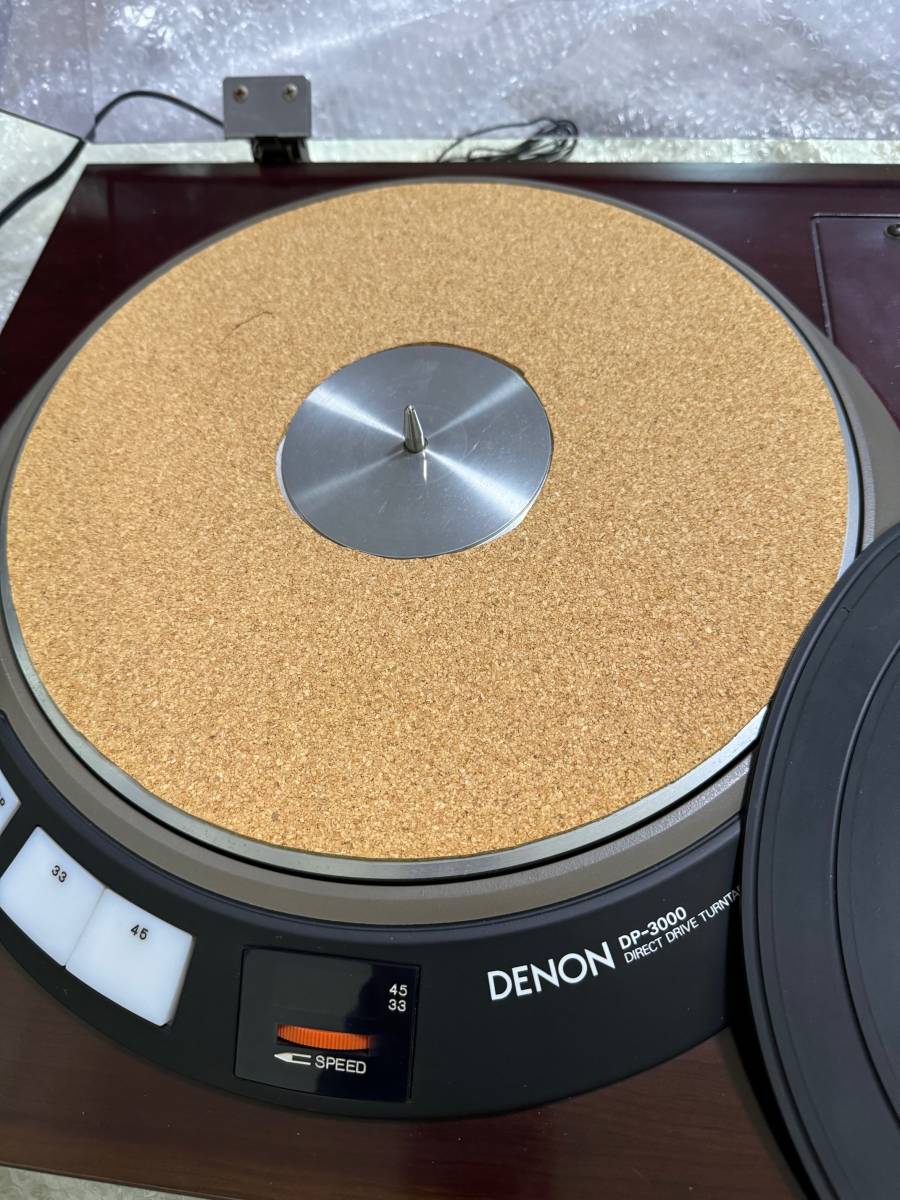 DENON ターンテーブル DP-3000 キャビネット DK-110_画像9