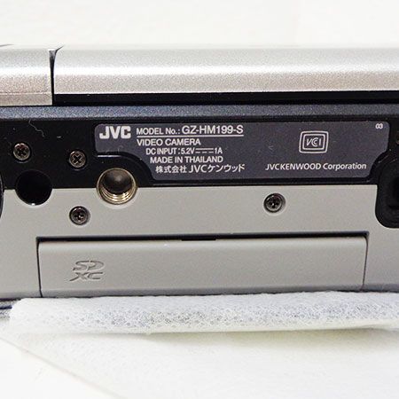 ●中古/美品●JVCケンウッド ハイビジョンメモリームービー Everio GZ-HM199-S 動作確認済 2017年製/使用歴はかなり少ない商品です_画像6