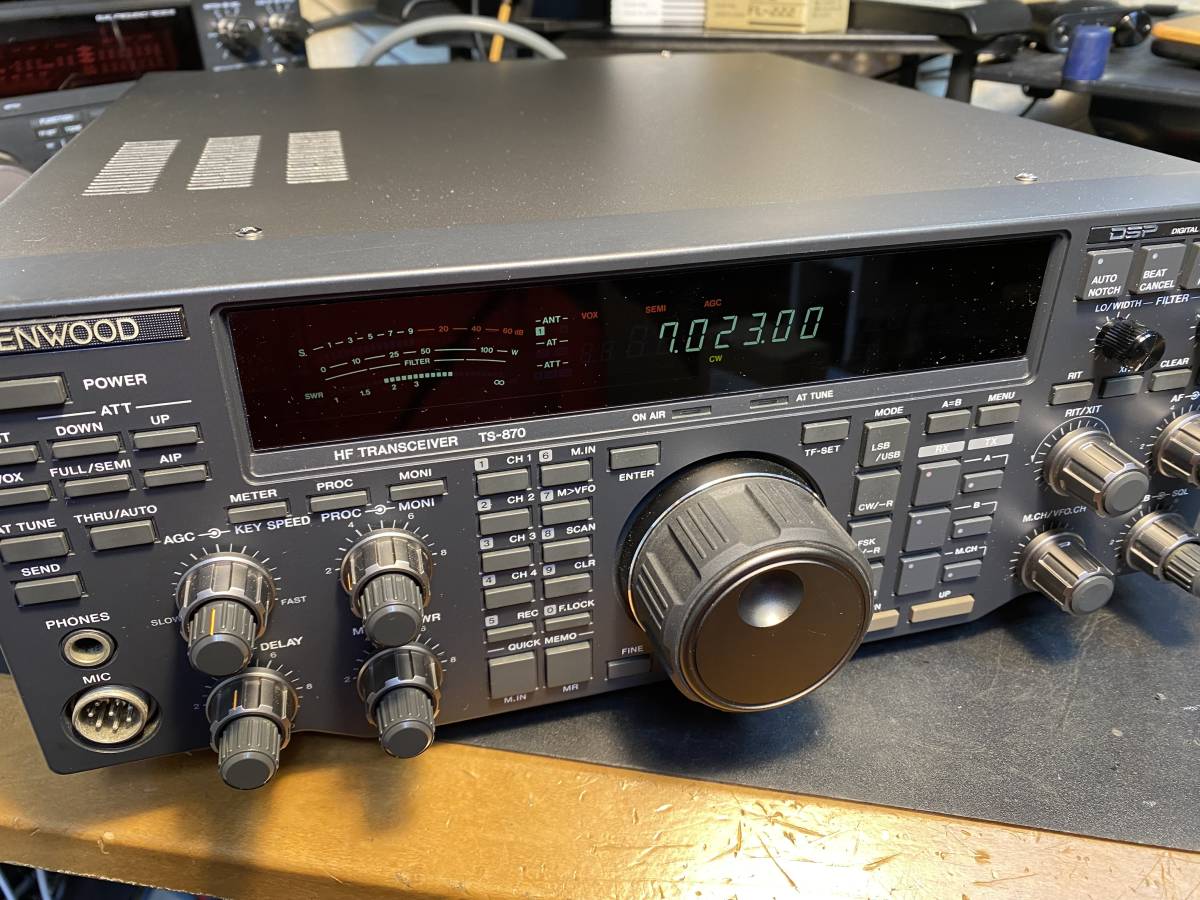 KENWOOD TS-870S HF 100W機 なかなか美品_画像1