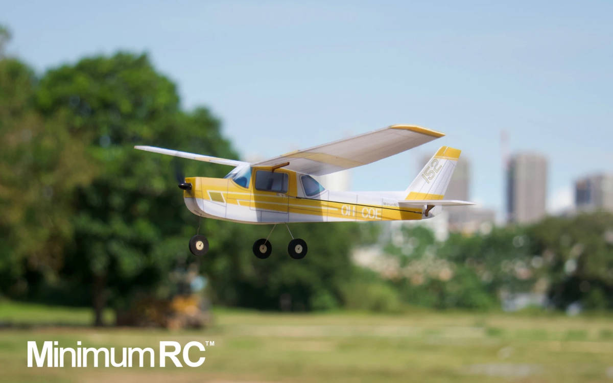 ** new goods prompt decision MinimumRC Cessna 152 machine body kit yellow ** mmr