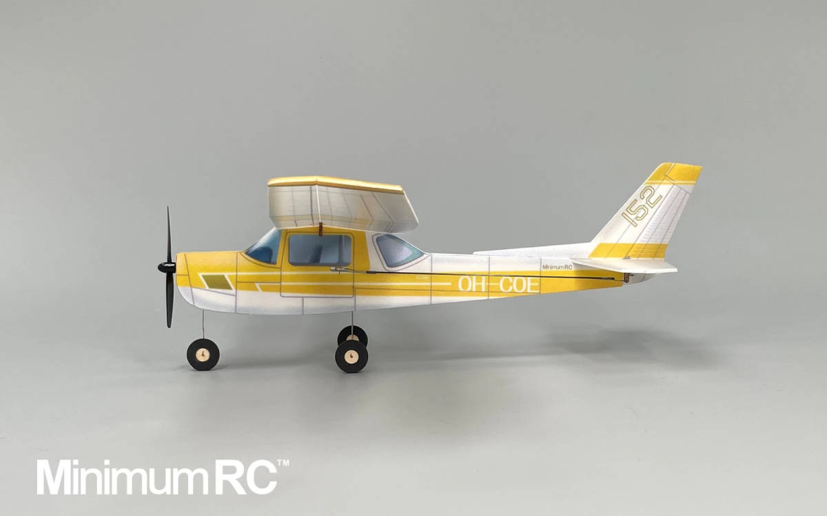 ** new goods prompt decision MinimumRC Cessna 152 machine body kit yellow ** mmr