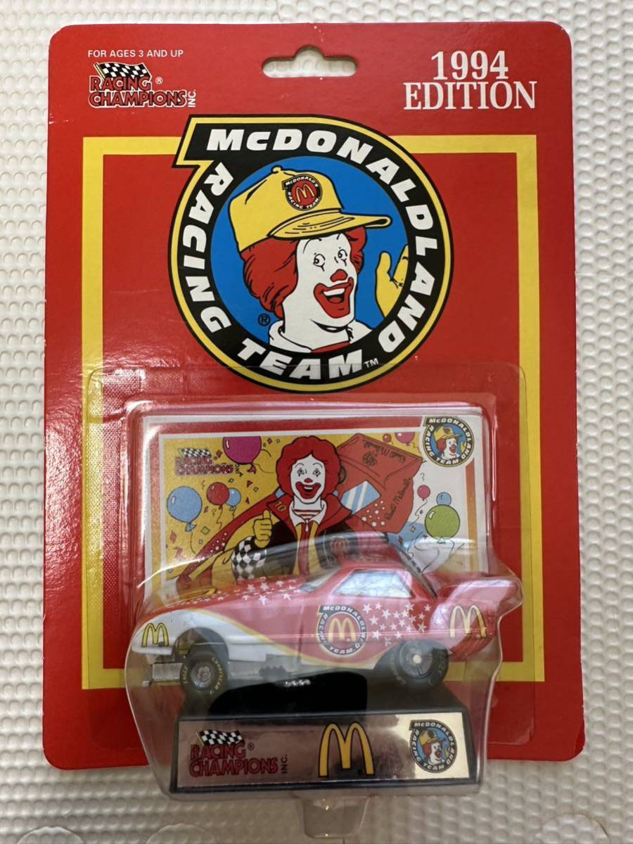 McDONALD LAND RACING ミニカー 6個セット 未開封 1994年 レーシング チャンピオズ マクドナルド 1/64スケール ハンバーグラー ドナルドの画像7