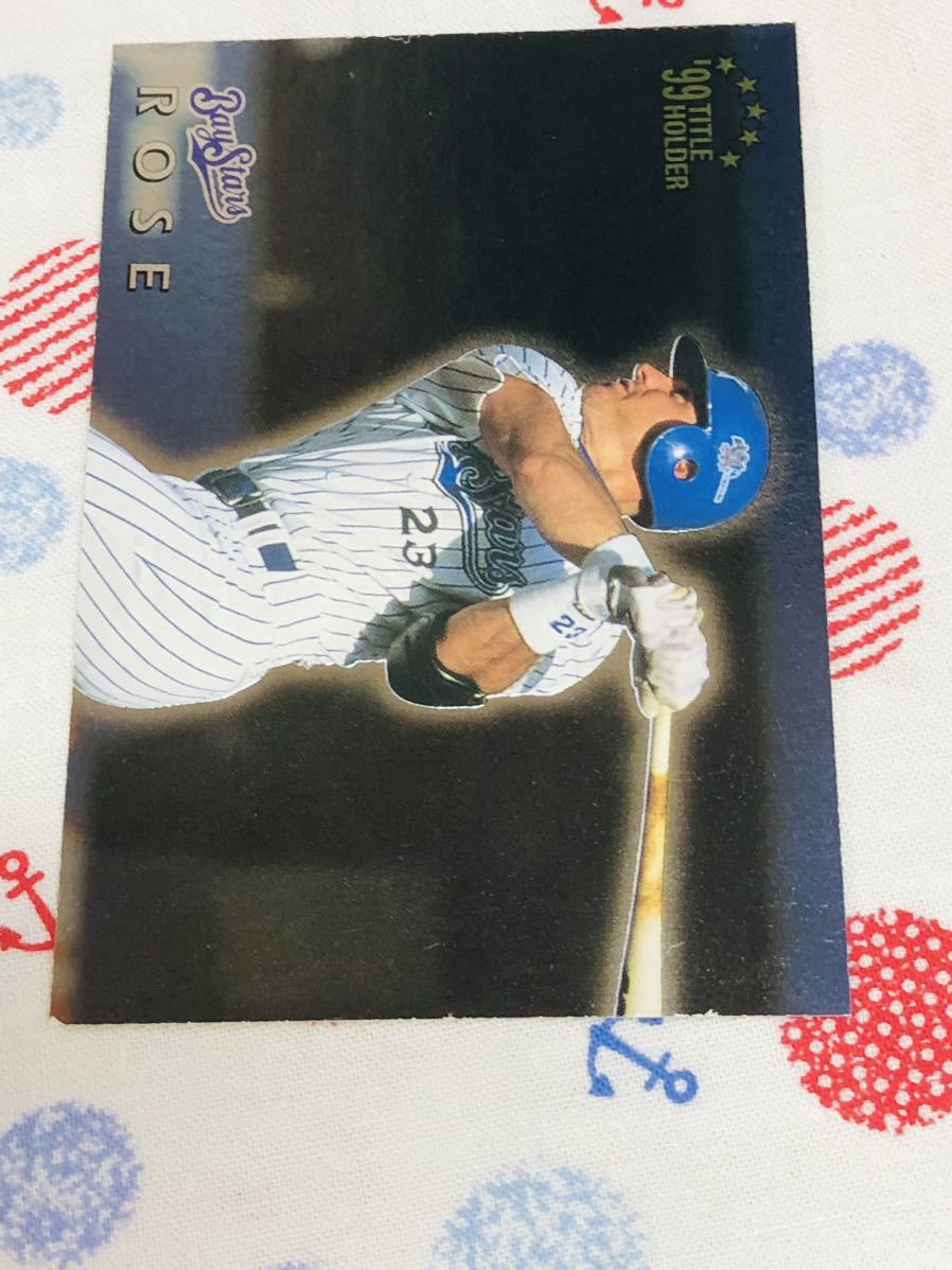  Calbee Professional Baseball chip s card kila Yokohama Bay Star z Robert rose 
