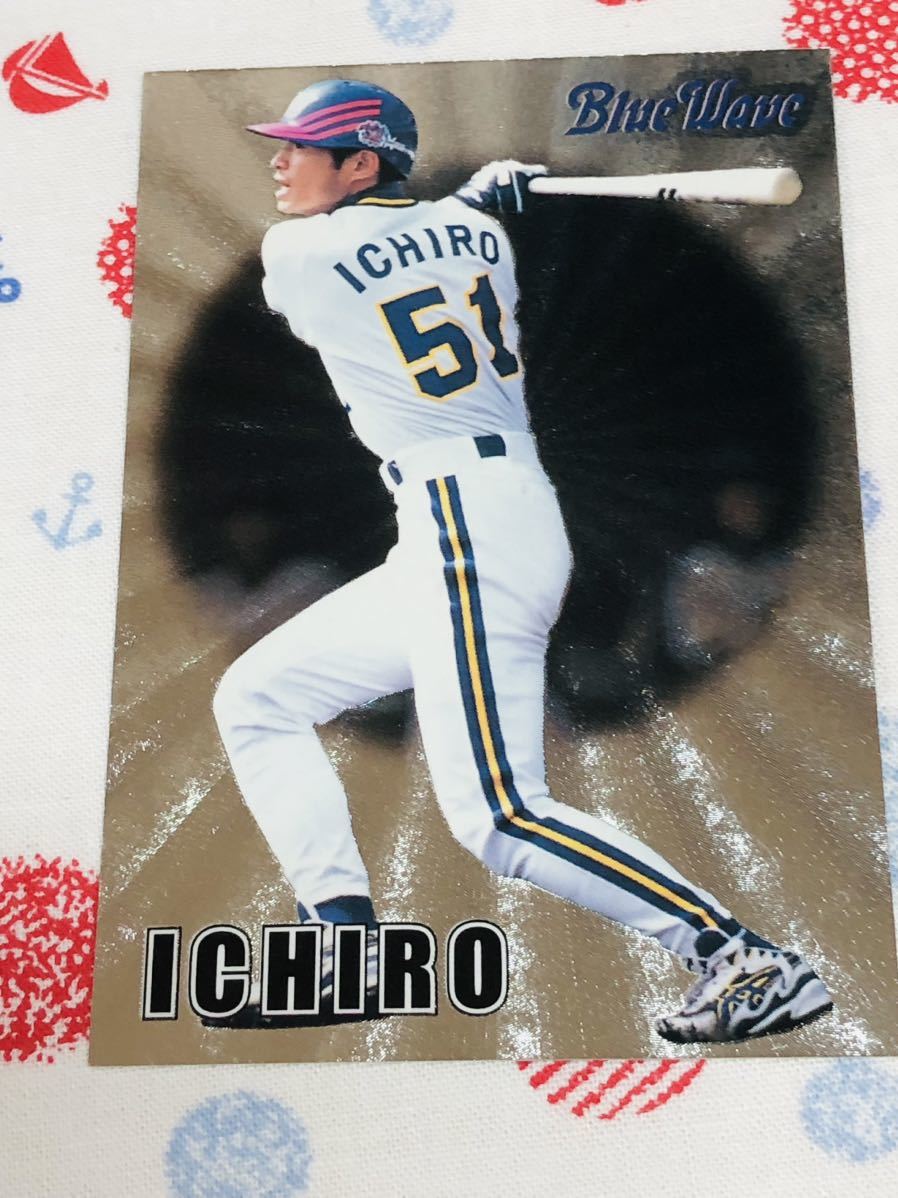 カルビー プロ野球チップスカード キラ オリックス・ブルーウェーブ イチロー_画像1