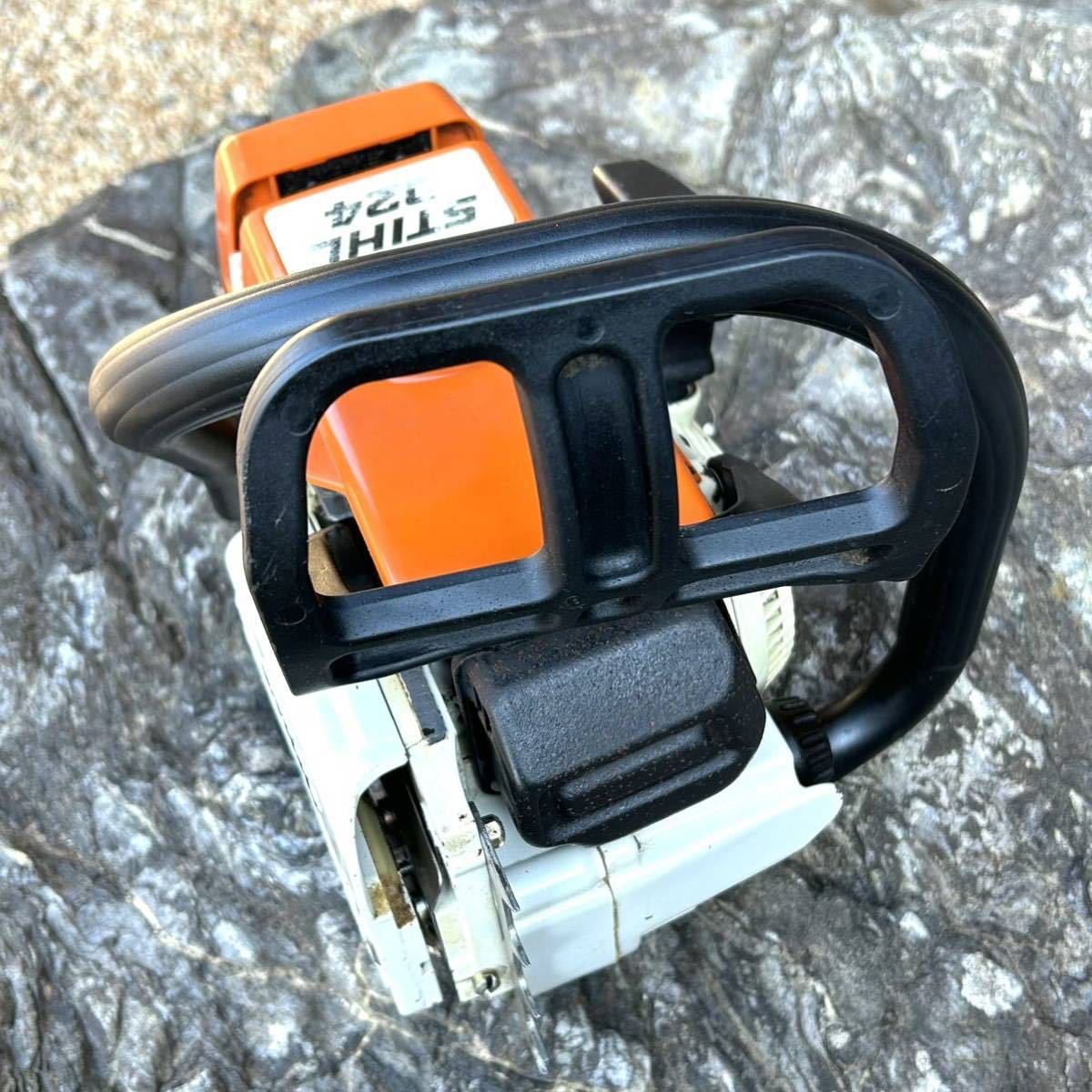 STIHL エンジンチェーンソー　スチール　024 後期モデル　実働プロ機_画像3