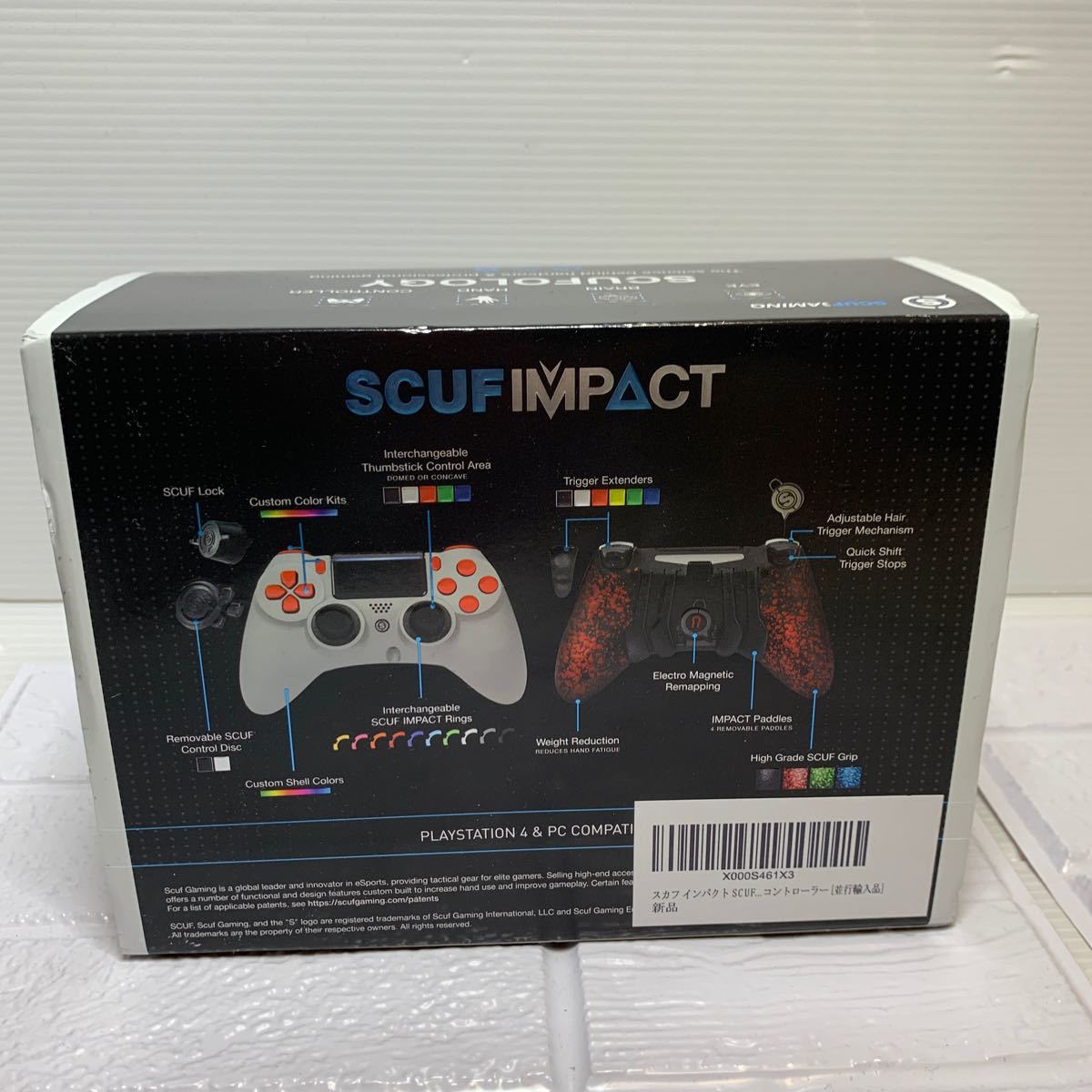 品 ジャンク品スカフ インパクト scuf impact PS4 コントローラー 動作