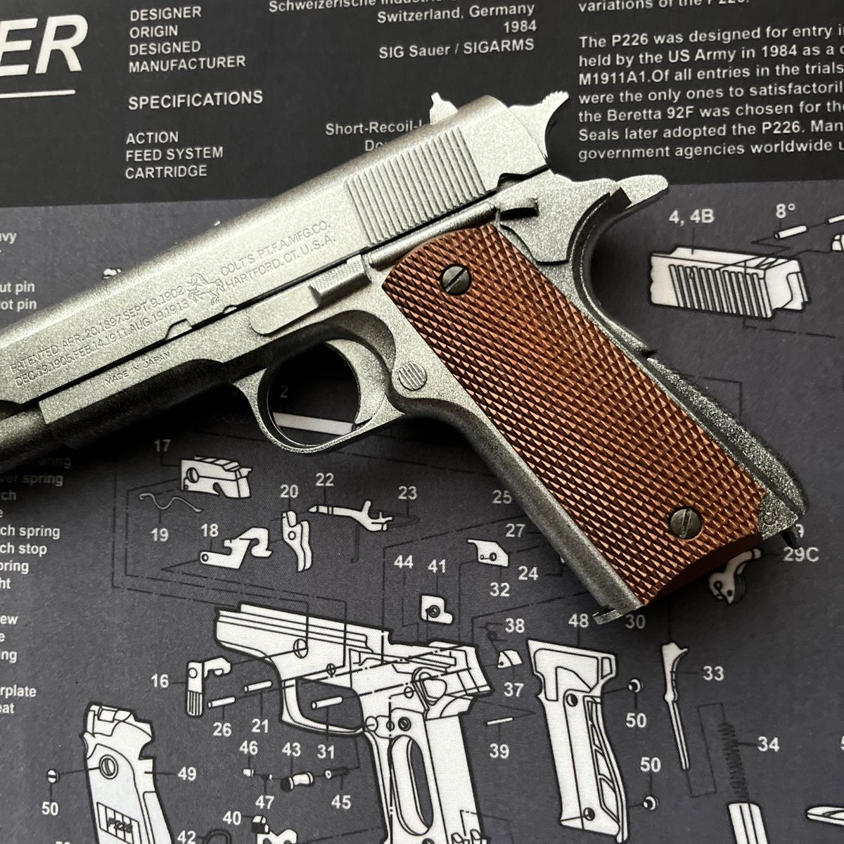 東京マルイ コルトガバメント M1911 リアルダメージ塗装|Yahoo 東京マルイ コルトガバメント M1911 リアルダメージ塗装|Yahoo