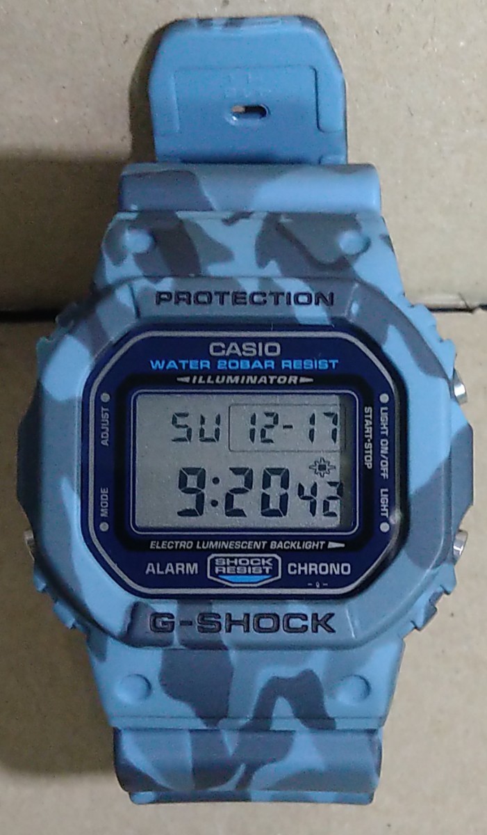 ★G-Shock G-PYTHON青迷彩 DW-5600CF-2JF 新品・未使用★電池交換済_画像1