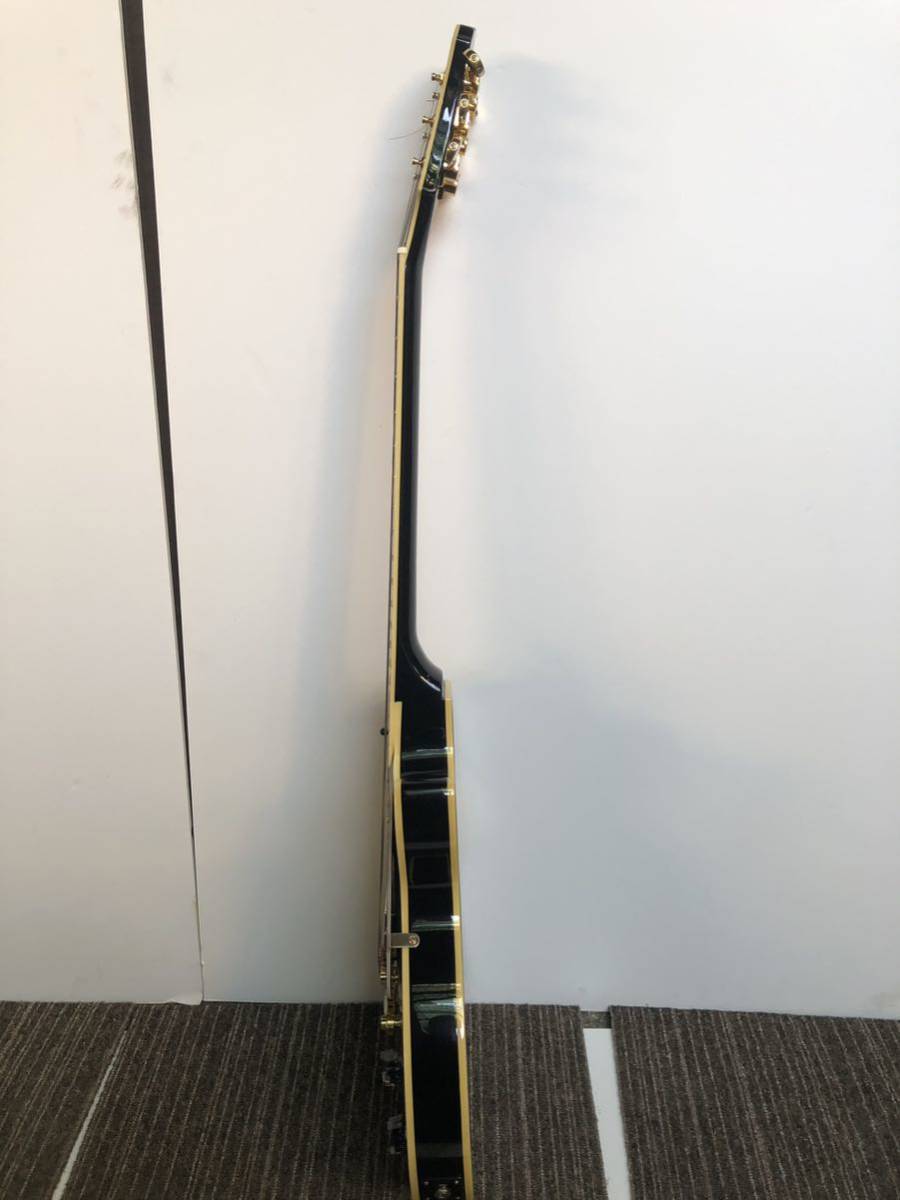 【茨川1204Y】Epiphone Les Paul Custom PRO Ebony エピフォン レスポールカスタム プロ　2014年製 中古　エレキ ギター 楽器 _画像4
