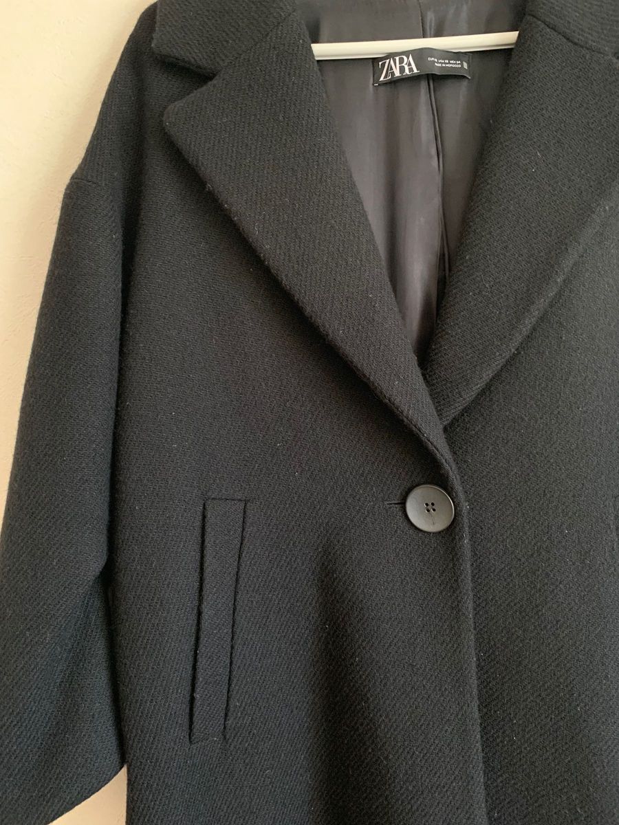 セール価格 美品 ZARA レディース ロングコート ブラック XS セール価格 美品 ZARA レディース ロングコート ブラック XS