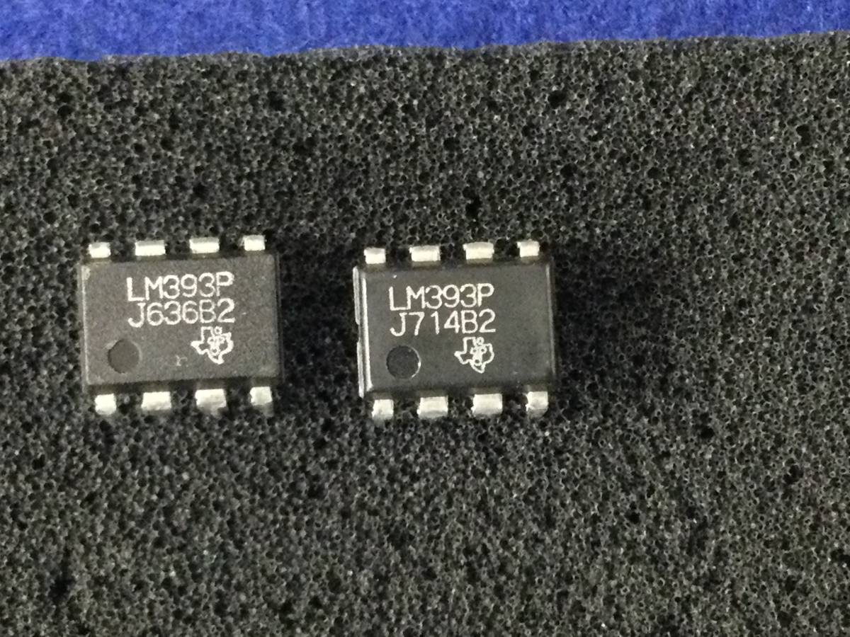 LM393P 【即決即送】 テキサス　コンパレーター IC [301TyK/288364Ｍ] TI Comparator IC 10個セット_画像2