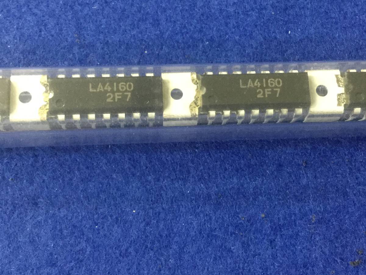 LA4160 【即決即送】三洋 テープレコーダー用オーディオ IC [65TgK/181473M] Sanyo Audio IC 2個セットの画像4