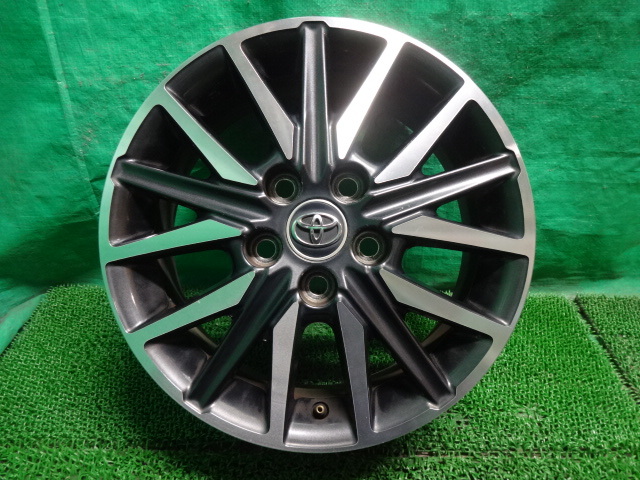 トヨタ純正80前期ノア VOXY●16×6J +50 5H PCD114.3 中古ホイール4本●モ40_1本目