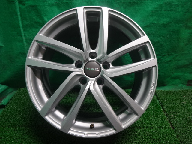 マック ドレスデン MAK DRESDEN ワーゲンに●18×8J +41 5H PCD112 中古ホイール4本●モ100_4本目