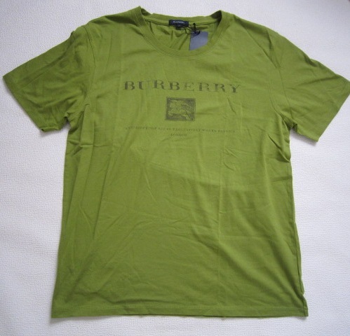 貴重★日本製★新品タグ付き★定価13650円★BURBERRY バーバリーロンドン ★ホースマークデザイン Tシャツ 3L★お洒落に着用★三陽商会_画像1