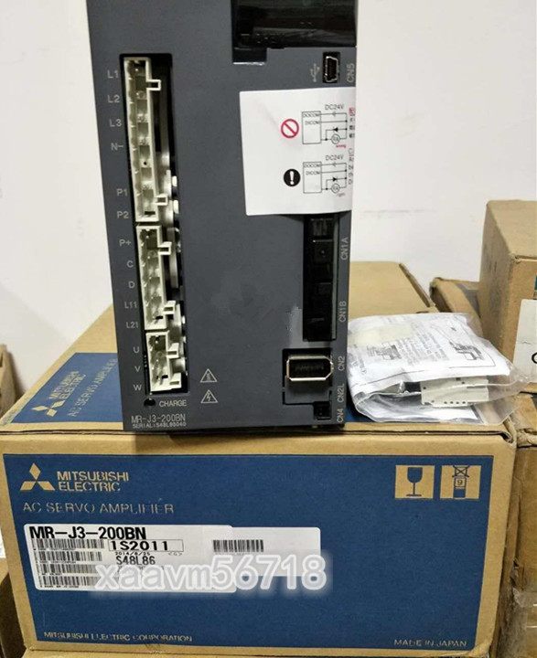 新品　MITSUBISHI/三菱　MR-J3-200BN 　サーボアンプ【保証付き】【送料無料】