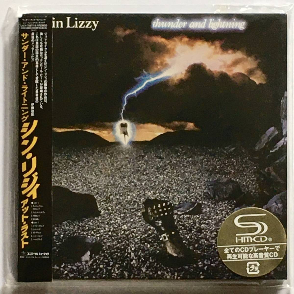 [ new goods CD]THIN LIZZY[THUNDER AND LIGHTNING]DELUXE EDITION JAPAN SHM-CD 2DISCS PAPER SLEEVE LIMITED EDITION BRAND NEW unopened new goods!!
