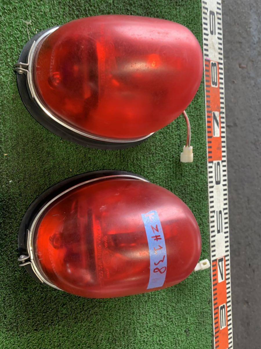 12v 赤ランプ　警光灯　2個セット