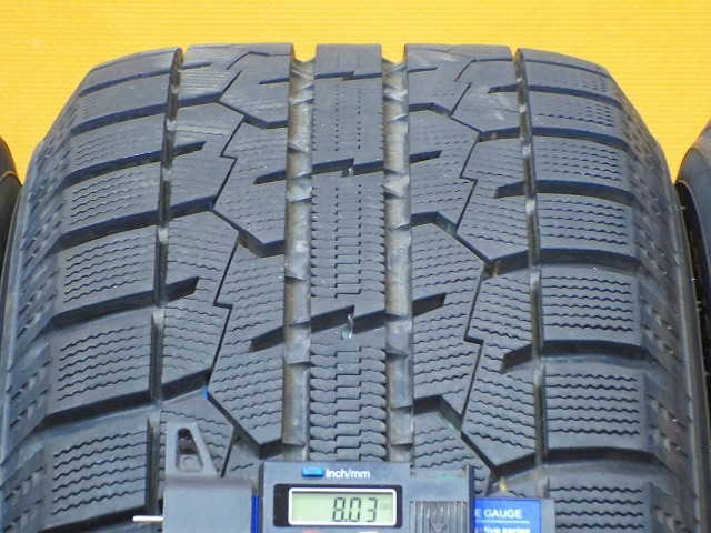 超美品 バリ溝【20年製 国産トーヨー オブザーブGIZ 205/60R16】16インチ 6.5J+38 PCD114.3-5H 新型 90系 ヴォクシー ノア プリウスα SAI_画像8