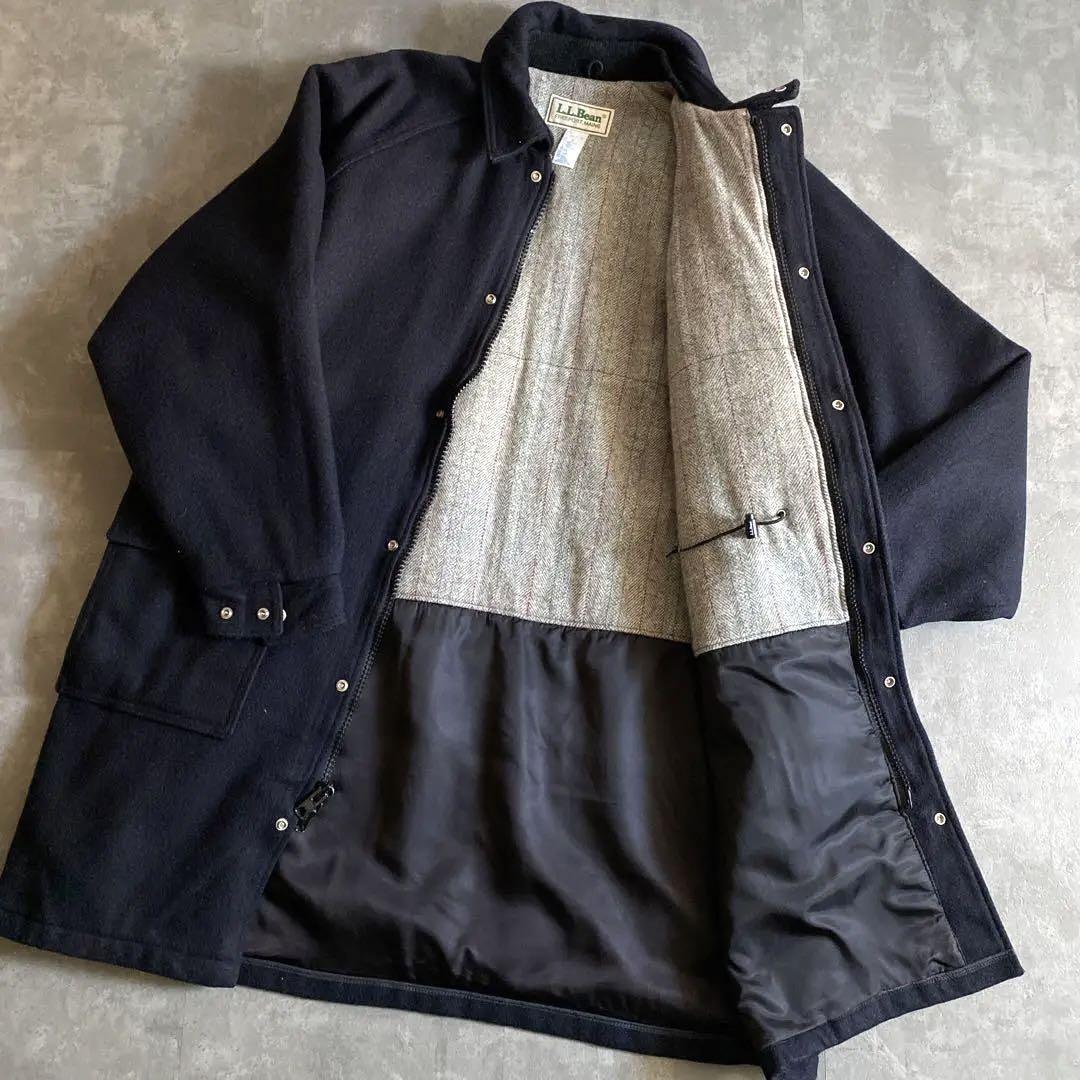 80s ビンテージ USA製 L L Bean エルエルビーン WOOL STORM COAT 80s ビンテージ USA製 L L Bean エルエルビーン WOOL STORM COAT