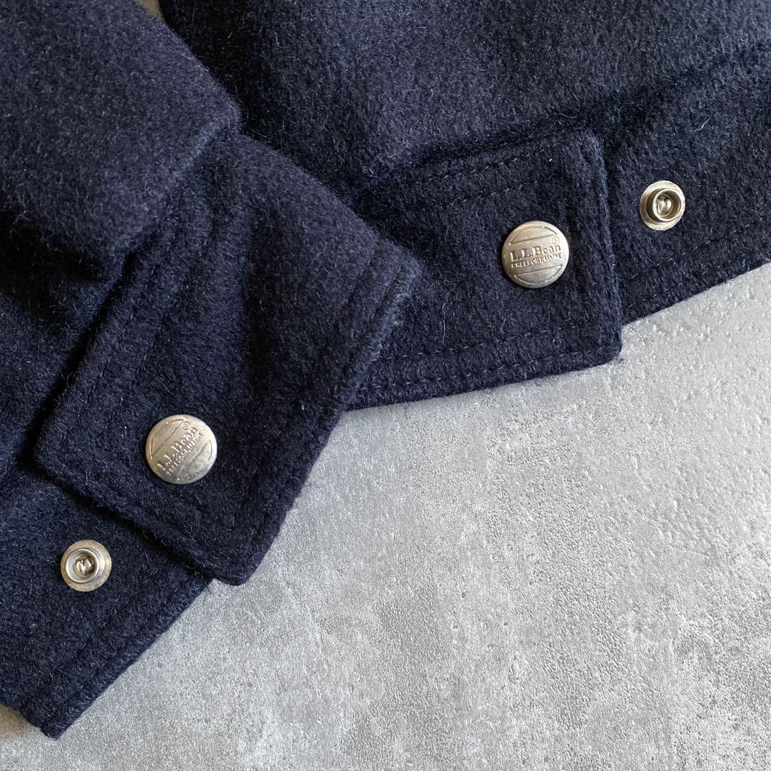 80s ビンテージ USA製 L L Bean エルエルビーン WOOL STORM COAT 80s ビンテージ USA製 L L Bean エルエルビーン WOOL STORM COAT