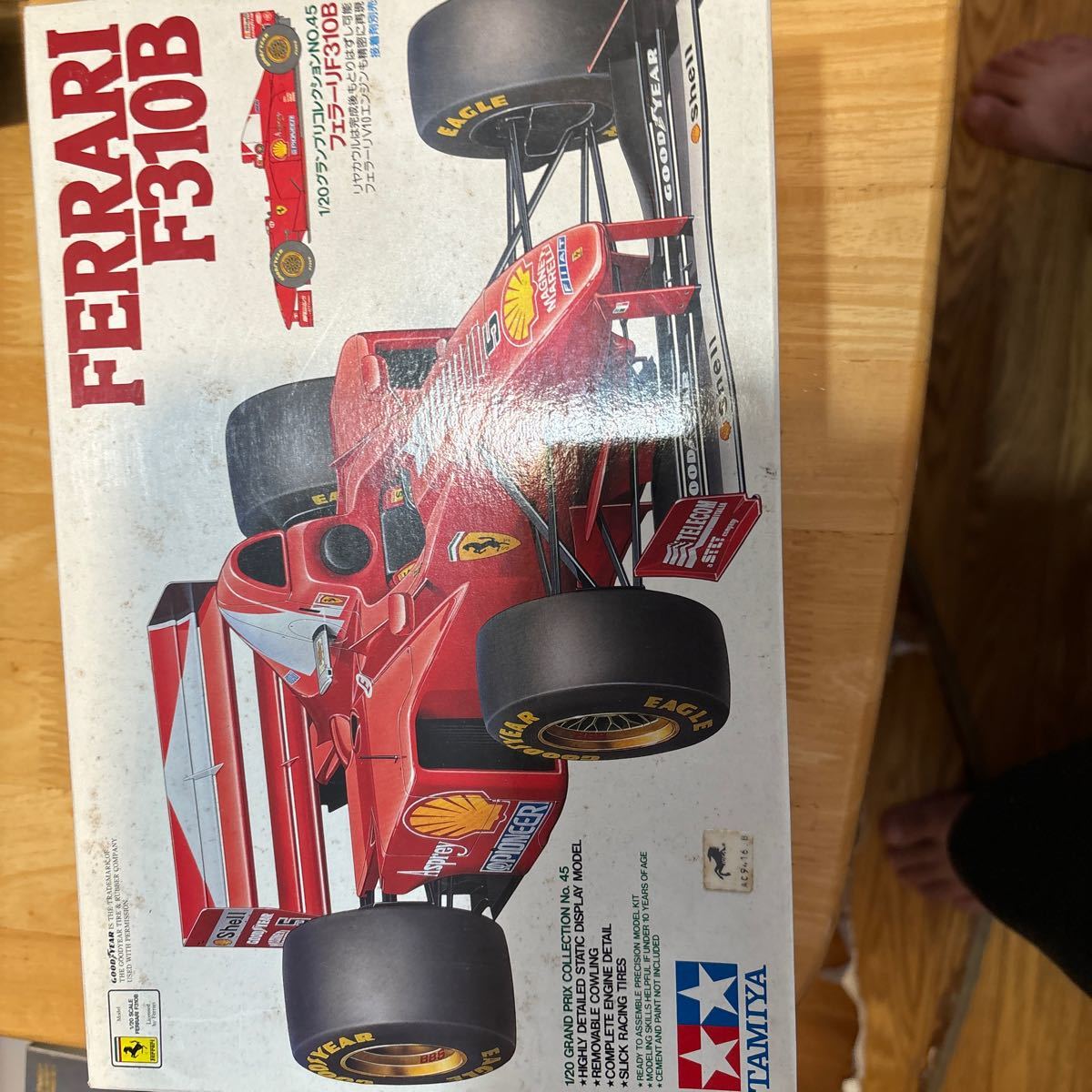 タミヤ TAMIYA フェラーリ Ferrariグランプリコレクション NO,45 FERRARI F310B未作成品プラモデル_画像2