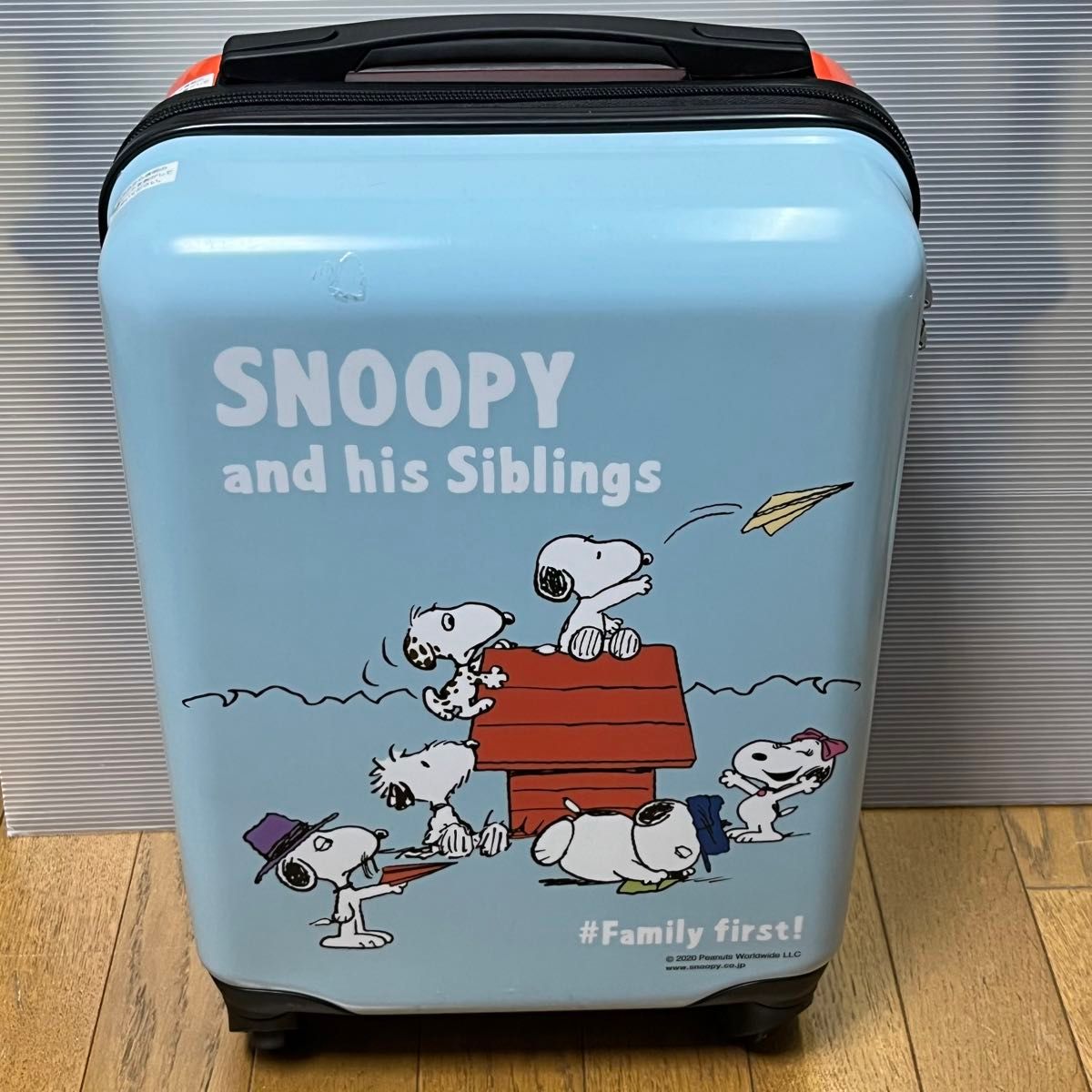 珍しい ローソン一番くじ スヌーピー キャリーバッグ 旅行かばん・小分けバッグ