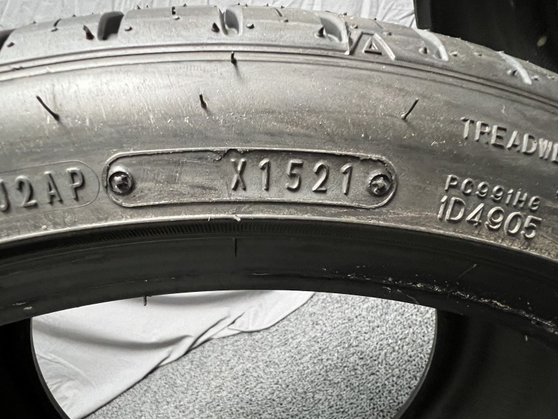 新品タイヤ ファルケン アゼニス FK510 2021年製 新品未使用品！ 255/35ZR19 T073_画像6