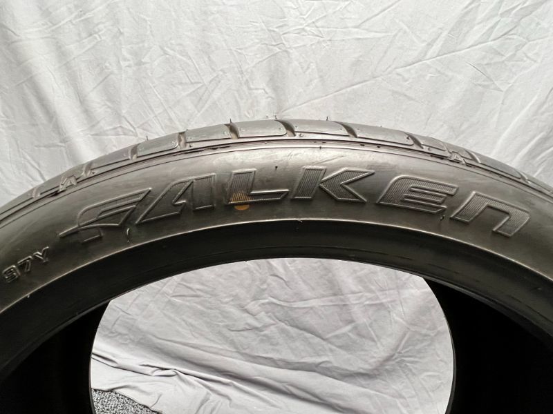 国産タイヤ 255/35 20インチ FALKEN ファルケン AZENIS アゼニス FK453 ダンロップ DUNLOP 2016年製 1本 T114　_画像3