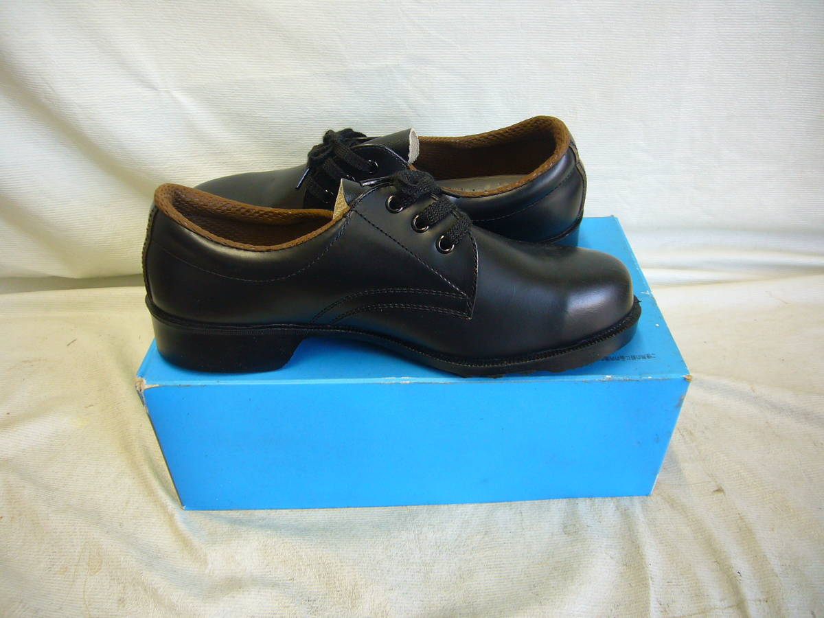 スターコーポレーション　馬印　安全靴　SAFETY SHOES　短靴　パット付き　黒　サイズ　24.5EEE　未使用品_画像4