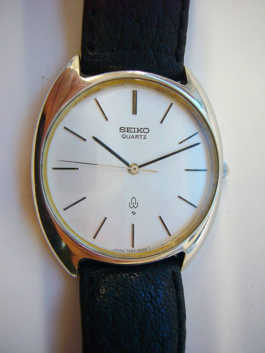 ●２●腕時計＜セイコー クオーツ＞SEIKO QUARTZ　7830-8000　３針_画像1