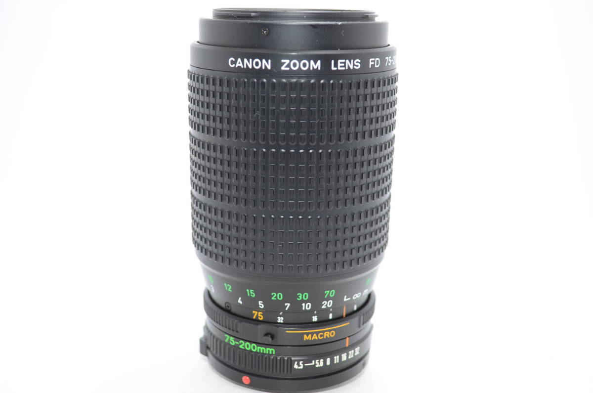 【外観特上級】Canon Zoom Lens NewFD 75-200mm F4.5 キャノン　#t11251_画像3