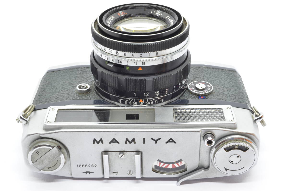 【外観並級】MAMIYA マミヤ レンジファインダー フィルムカメラ　#s3567_画像4