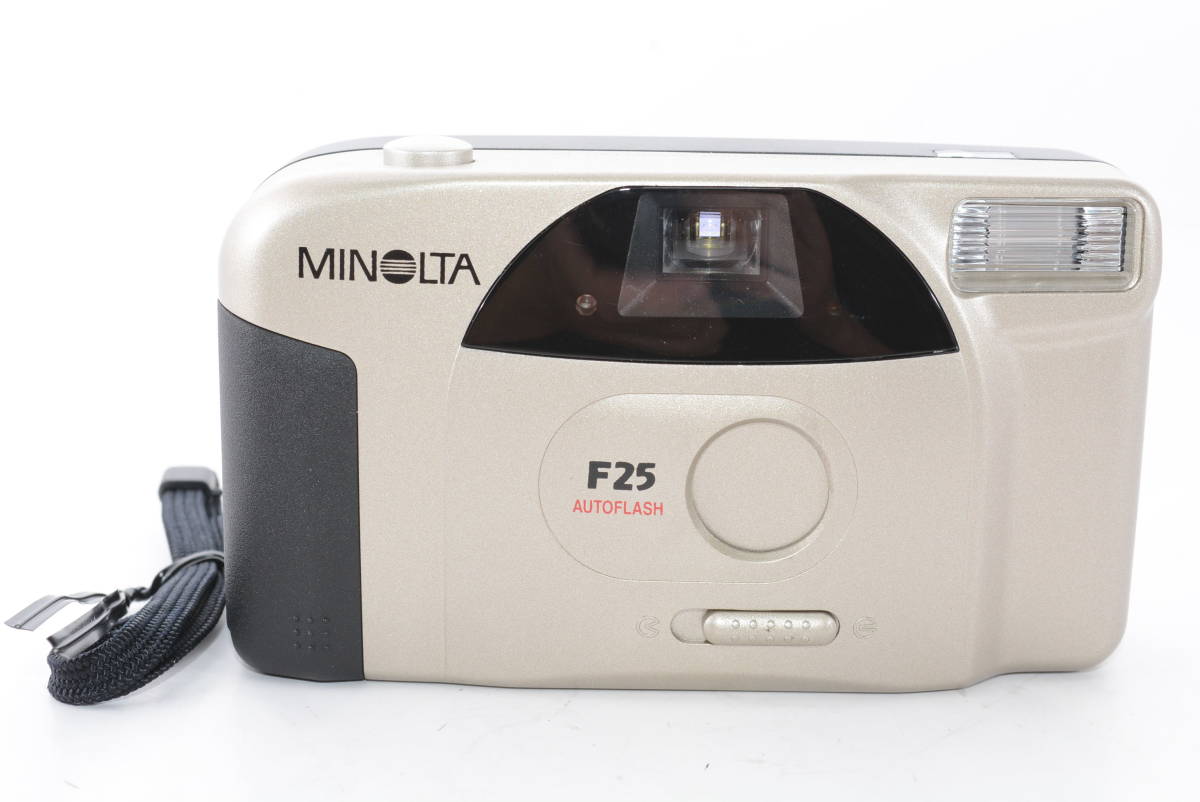 【外観特上級】MINOLTA F25 コンパクトフィルムカメラ  #e1655の画像7