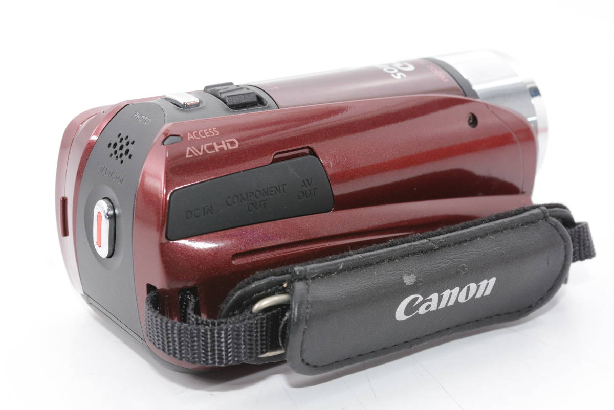 【外観特上級】Canon デジタルビデオカメラ iVIS HF R21 レッド　#e8116_画像2