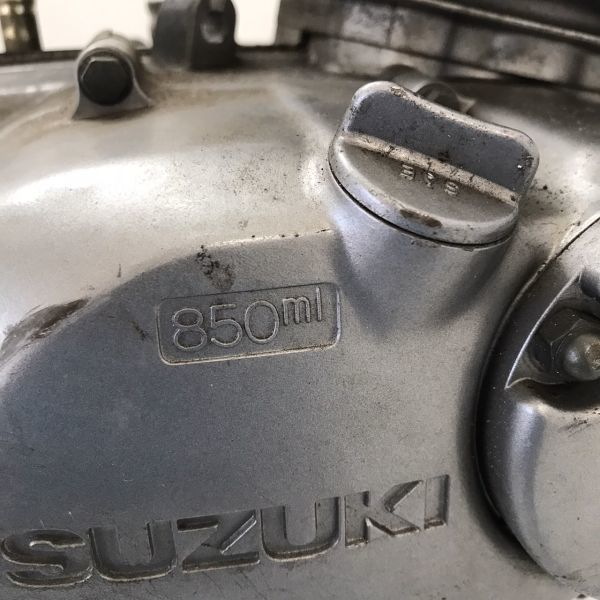 S2-12223T 【ジャンク】 SUZUKI/スズキ ジェベル200/DJEBEL 純正エンジン H402型 単気筒エンジン_画像6