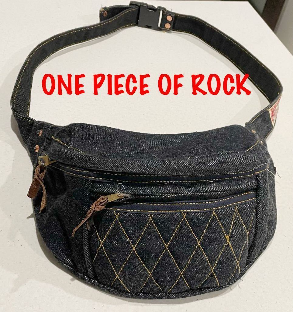 ONE PIECE OF ROCK ワンピースオブロック 13.5OZ 大戦 デニム ボディバッグ 鞄 アメカジ