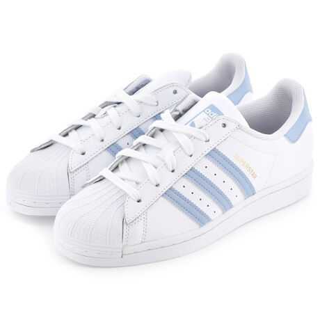 23.5cm アディダス スーパースター 白/水 H05645 adidas SUPERSTAR_画像1