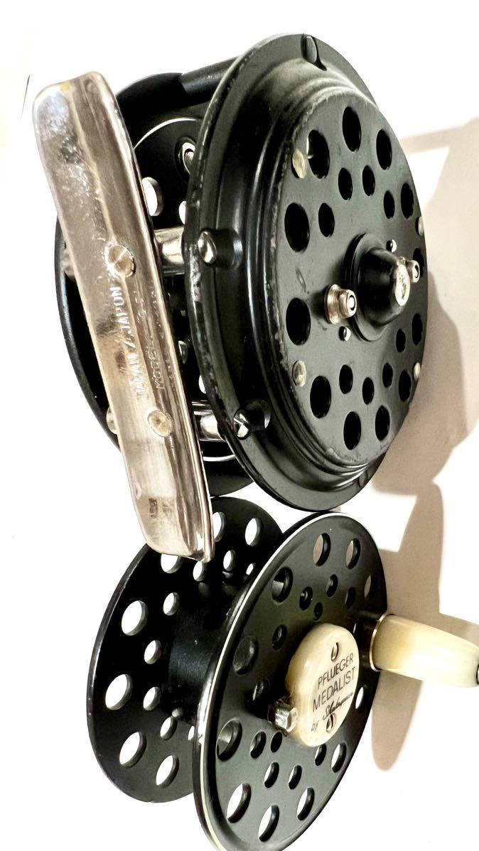 Pflueger Medalist 1492 Fly reel and spare spool(MADE IN JAPAN) フルーガーメダリスト1492CJフライリール＆スペアスプール（日本製）_画像5