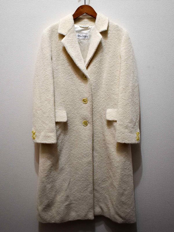 マックスマーラMaxMara チェスターコート 最高級ライン アルパカ混