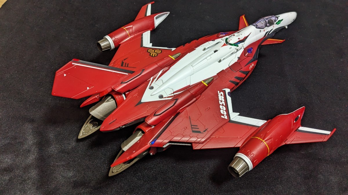 DX超合金 YF-29 デュランダルバルキリー(早乙女アルト機) フルセットパック 中古_画像4