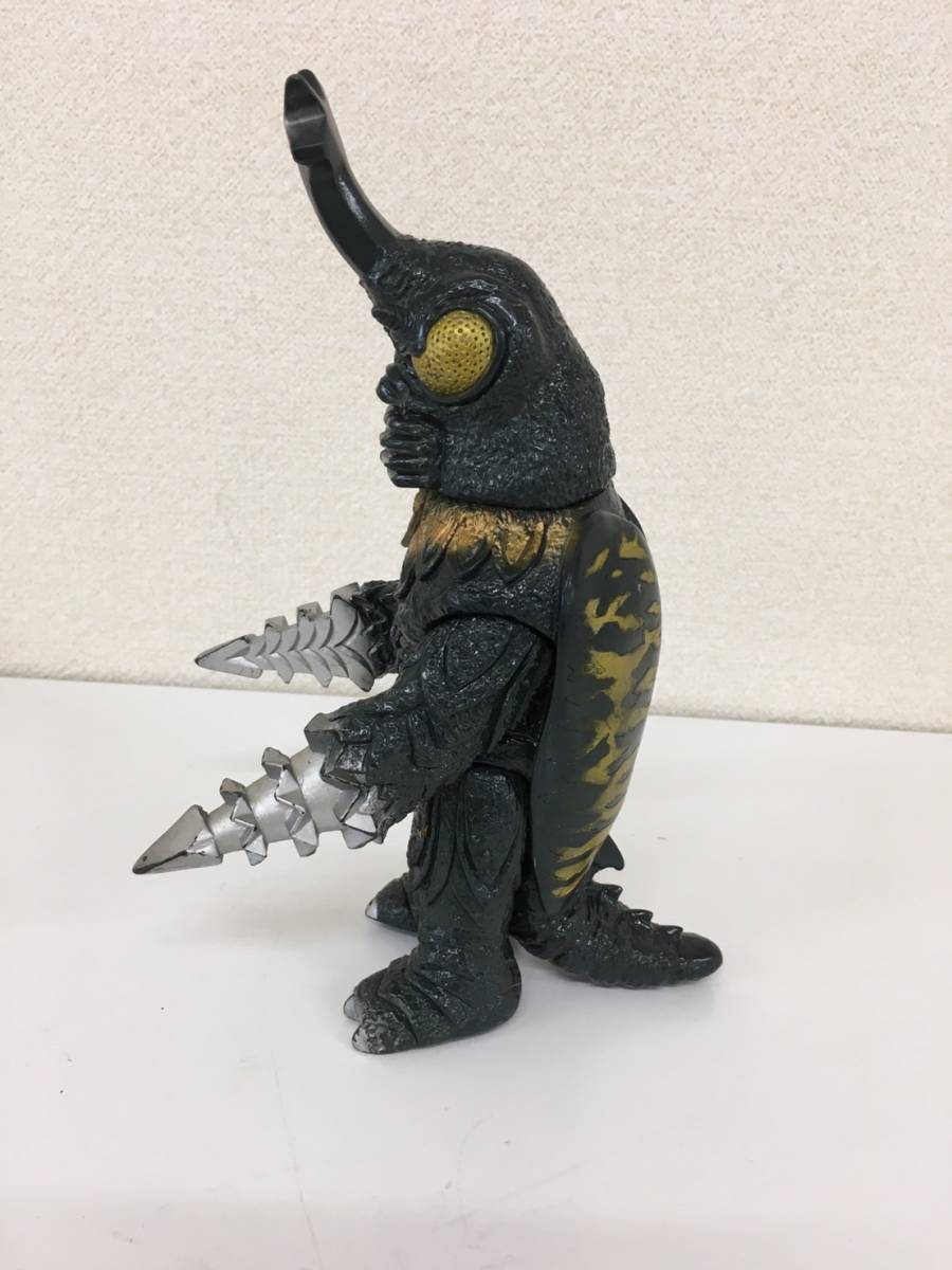 BANDAI バンダイ MEGALON メガロ ソフビ フィギュア 1991 日本製 ゴジラシリーズ 昭和 第13作 ゴジラ対メガロ 東宝 昆虫 怪獣 23cm高 C-376_画像4