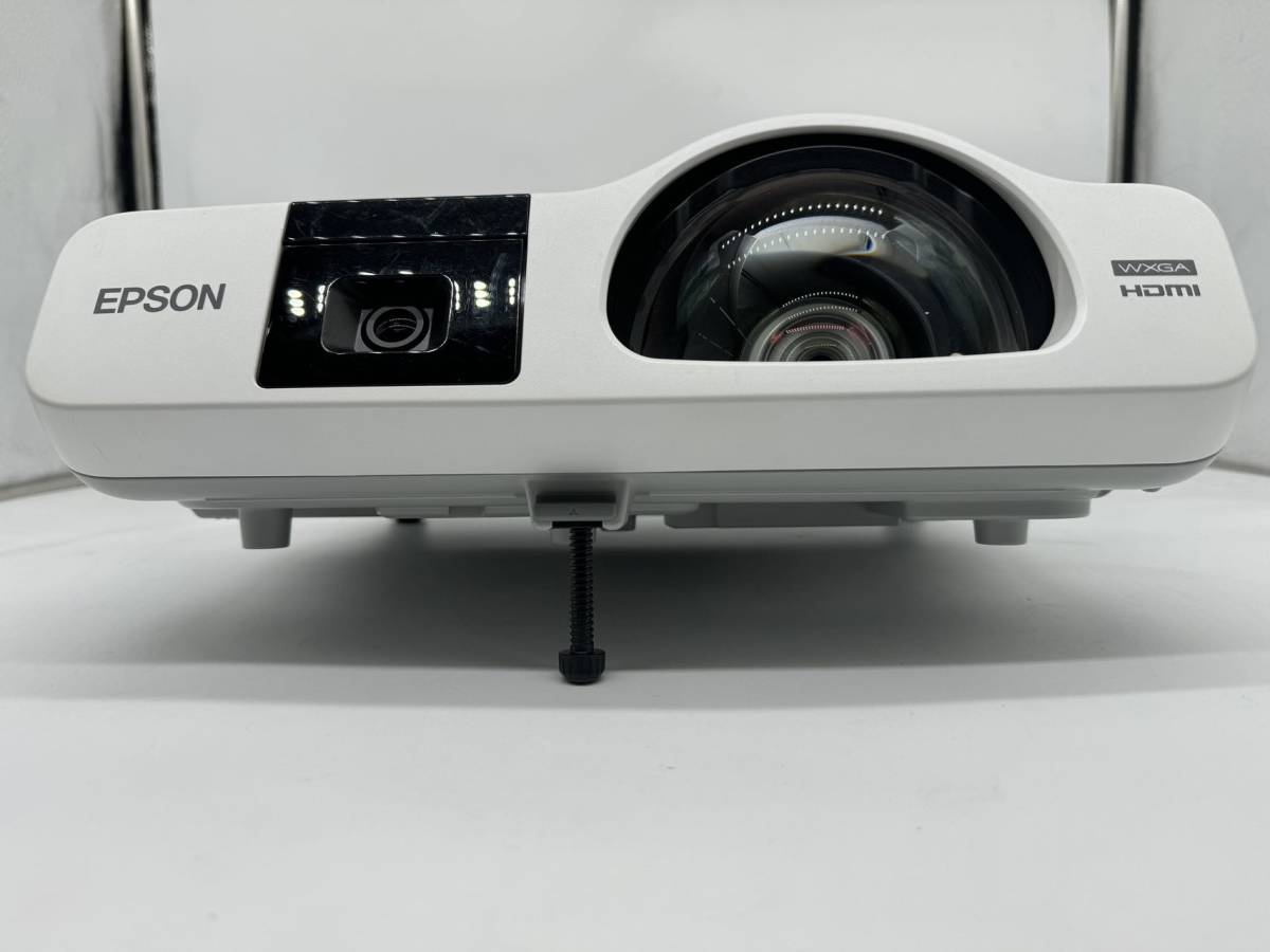 美品 EPSON プロジェクター 　EB-536WT リモコン付き　専用ペン付き / ランプ使用時間516H / 10H