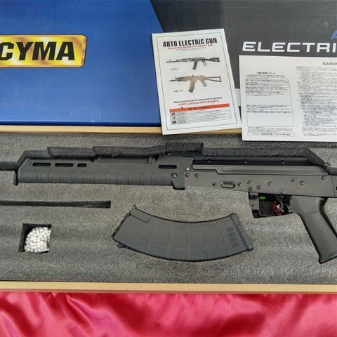 【中古現状品】CYMA　CM.077 AK ジューコフ　電動ガン_画像1