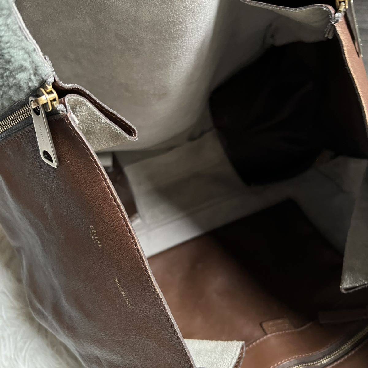 ○極美品 CELINE セリーヌ ホリゾンタル カバ ファントム ○極美品 CELINE セリーヌ ホリゾンタル カバ ファントム