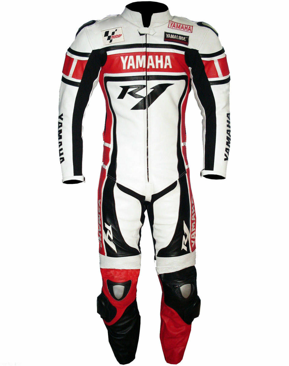 海外　限定品　送料込み Yamaha MOTOGP　レザーレーシングスーツ　サイズ各種　レプリカ　高品質 58_画像1