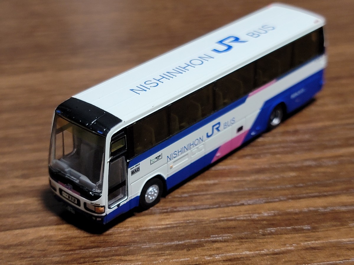 バスコレクション 404 三菱　エアロバス　西日本JRバス_画像1