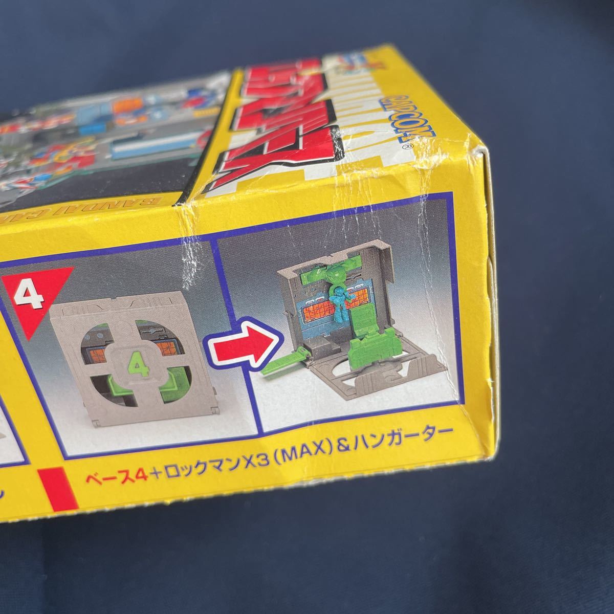 【312】未開封品 ロックマンベース②ベース2＋ロックマンX 3 &ノートルバンジャー　ロックマンX3 カプコン　当時物_画像4