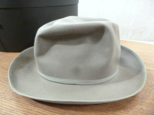 〓戸）1円～CA4LA(カシラ) STETSON(ステットソン) 中折れハット 帽子 インポート 箱付き ξ_画像5